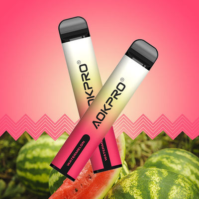 Aluminiumlegierungs-Wassermelone Wegwerf-NIC des Vape-Gerät-Stift-5%