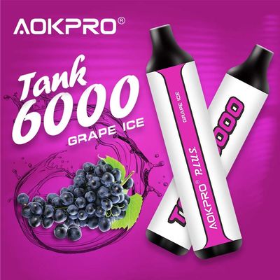 Trauben-Eis 6000 stößt Wegwerf-E-Saft Hyde Bar Vape Vape 15ml 3% luft