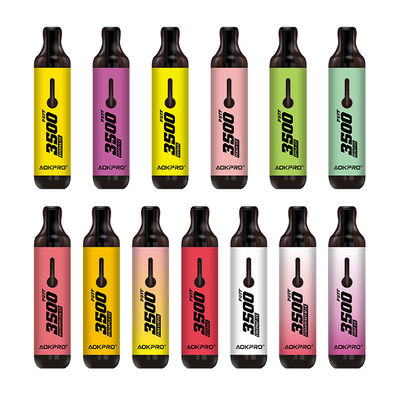 3500 Hauche gewürzte Wegwerfzigaretten Vape E 5% Nic Salt Mesh Coil