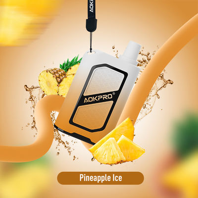 PC 4000 600mAh TYPE-C umweltfreundliche Hauch-Stangen-wieder aufladbarer Ananas-Hauch