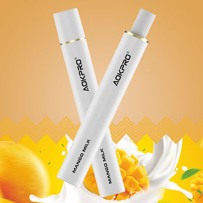Wegwerfminie Zigarette des Mango-Milchgeschmack-50mg Nic Salt TPD Vape