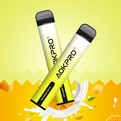9 unglaubliche Aromen 850mAh 2500 schlugen Wegwerf-Vape-Gerät-nullnikotin