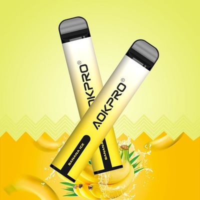 1.2ohm 2500 stößt Wegwerf-Nikotin 20mg Vape-Saft 850mAh luft