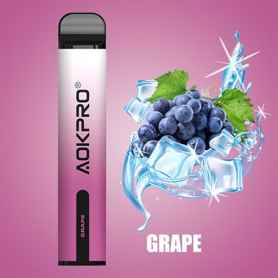 Traube 7ml Prefilled Hauch 20mg 2500 Wegwerf-Vape-Hülsen-Ausrüstung