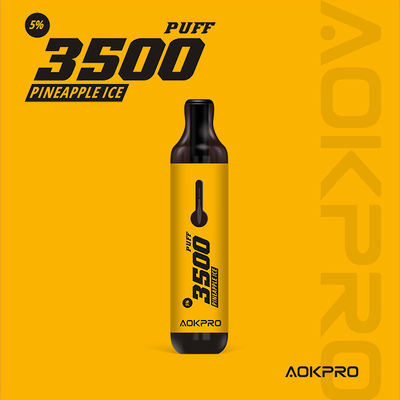 1.1ohm Mesh Coil 3500 Hauche würzte Wegwerf-Vapes Mikro-USB Aufladung