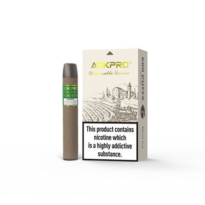 2ml Prefilled gewürzte e-Wegwerfzigaretten, die Minze Vape 600 Hauche würzte
