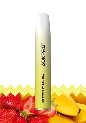 Aroma Vape des Erdbeerbananen-Aroma-20mg Nic Salt Pod System Fruit sperrt Hauch 600 ein