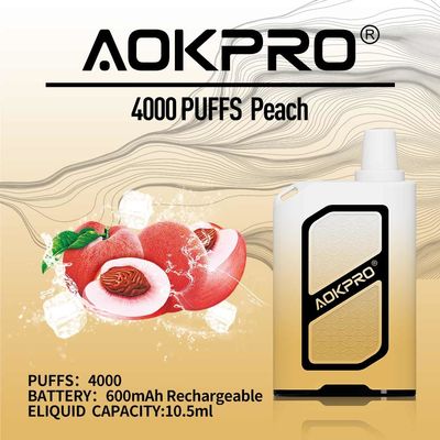 15ml 4000 stoßen Nikotin Wegwerf-der Vape-Elfen-Stangen-Wegwerfhülsen-30mg luft