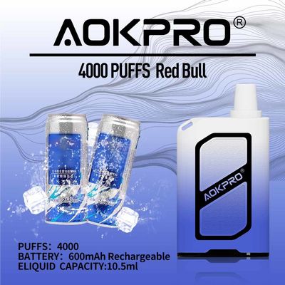 Hauch der 5% Nikotin-wieder aufladbarer Hülsen-4000 Wegwerf-Vape-Art-c Aufladung