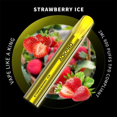 Prefilled Wegwerfgerät-nicht Nikotin Vape-Stift 2ml der hülsen-1.6ohm