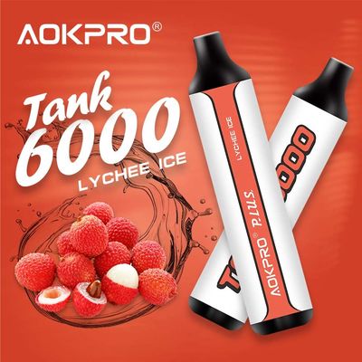 PCTG-Edelstahl 6000 stoßen Wegwerf- Vape-Stift-Art-c Port-Mesh Coil luft