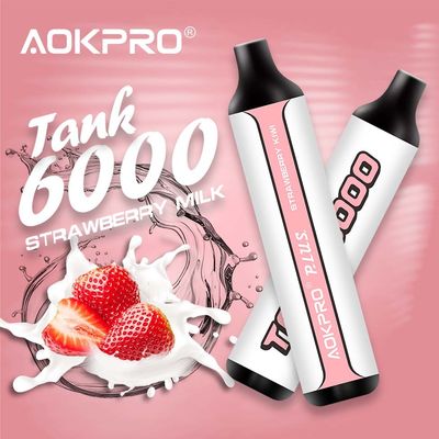 Nikotin stößt freier Wegwerf-Vape-Stift 15ml Nic Salt Vape Device 6000 luft