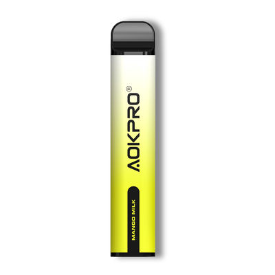 Hauch der Mango-Milch-7ml 2500 Wegwerf-Vape-Hülse 1.2ohm Mesh Coil